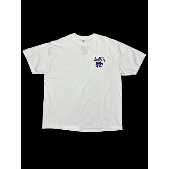 Comfort Colors K-State Wildcats Manhattan Short Sleeve T-shirt Size 2XL - Picture 1 of 4